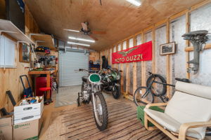 Interior of Tuff Shed