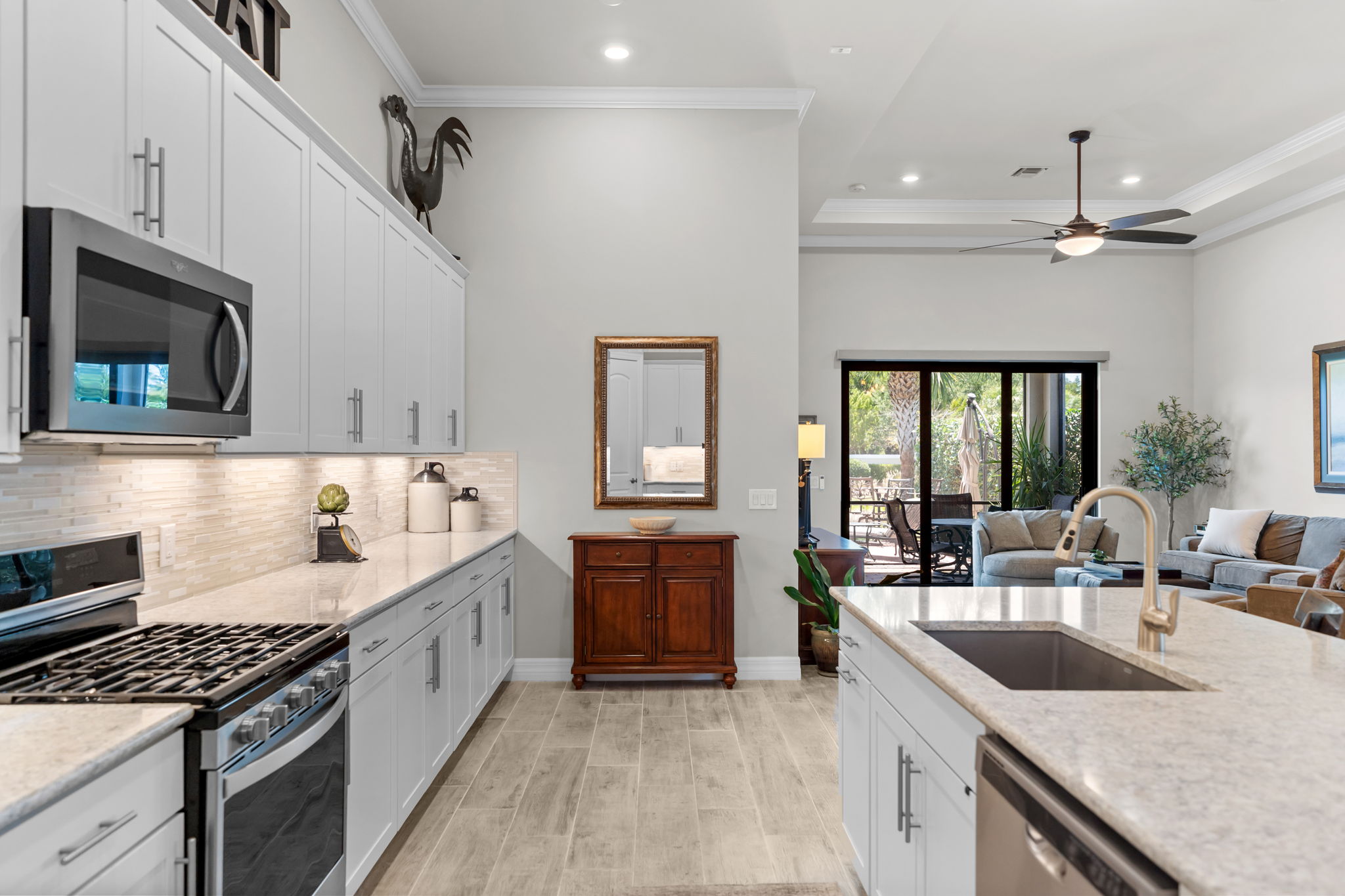 Extra countertop space