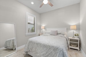 Spacious third bedroom