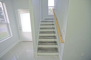 Beautiful Finished Stairs