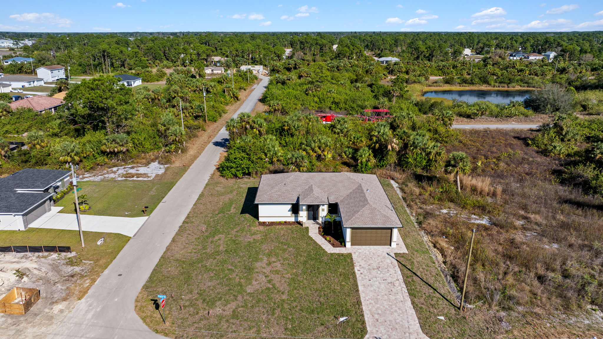 Aerial Front Exterior 2