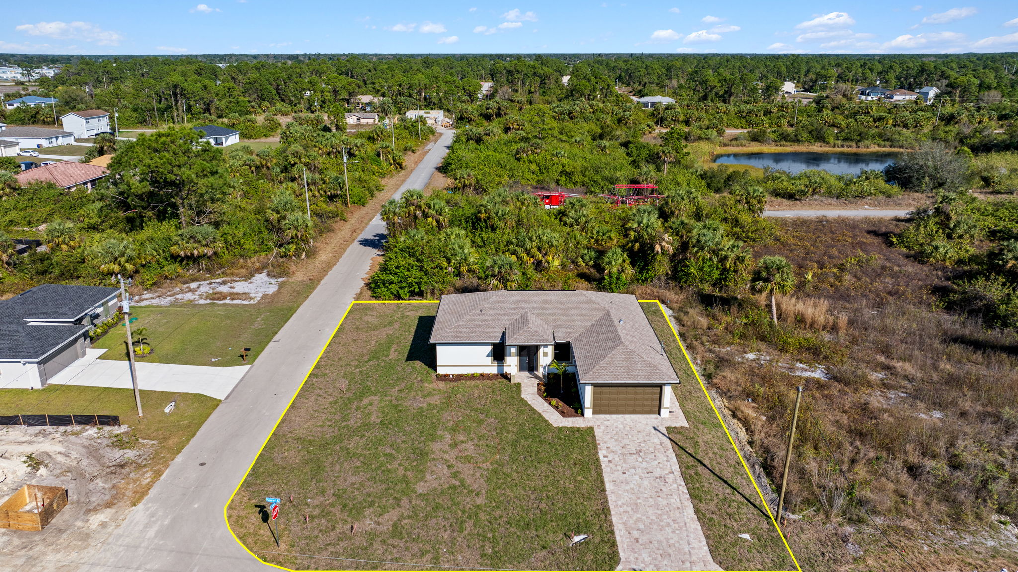 Aerial Front Exterior 2 - marker