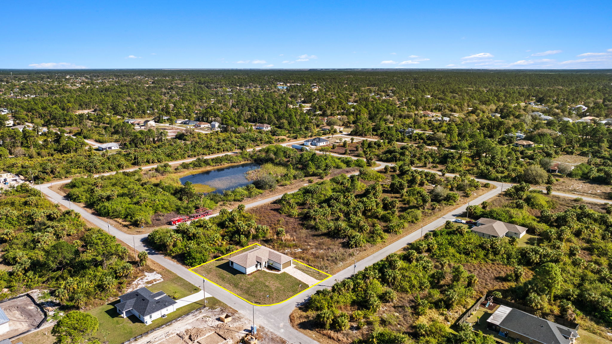 Aerial Front Exterior 4 - marker