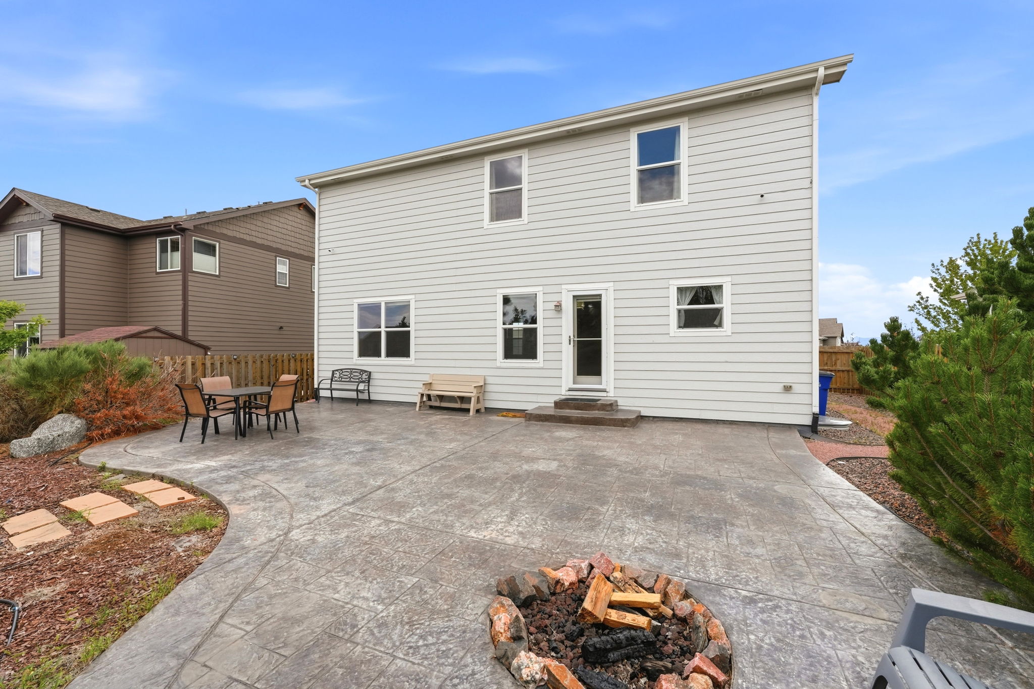 Fully- Landscaped Backyard