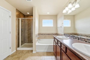 5 pc Primary Bath with Soaking Tub, Shower