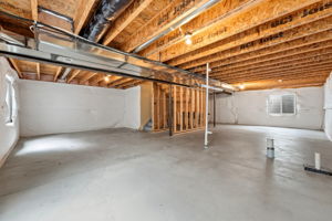 Finish Basement to your liking or use for Storage.