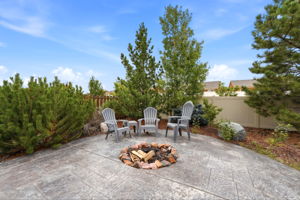 Mature Trees for privacy, Fire Pit