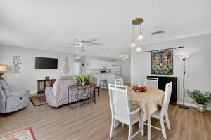 Living and Dining Rooms
