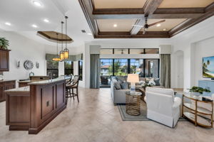 Kitchen & Living Room