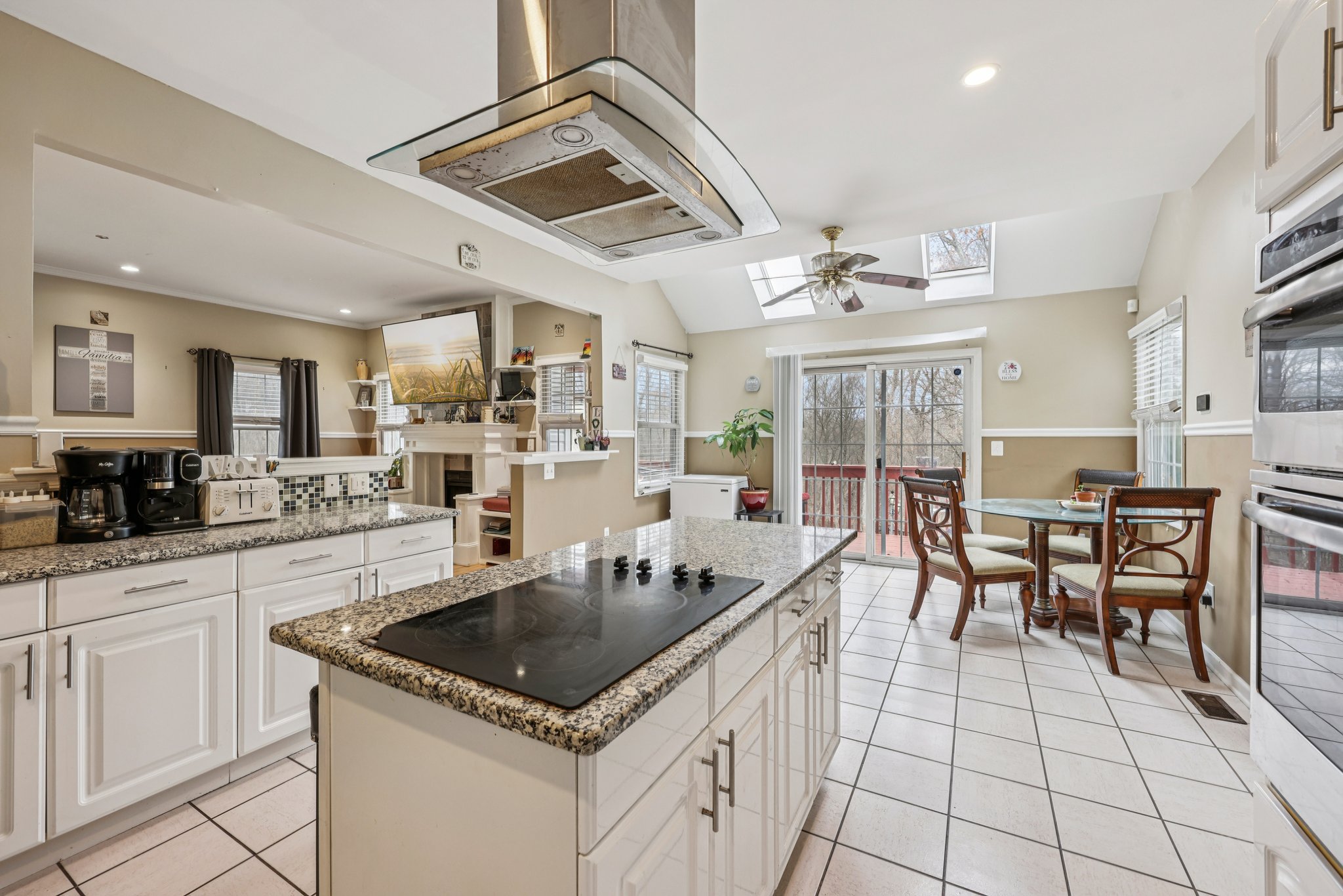 Main kitchen with center island