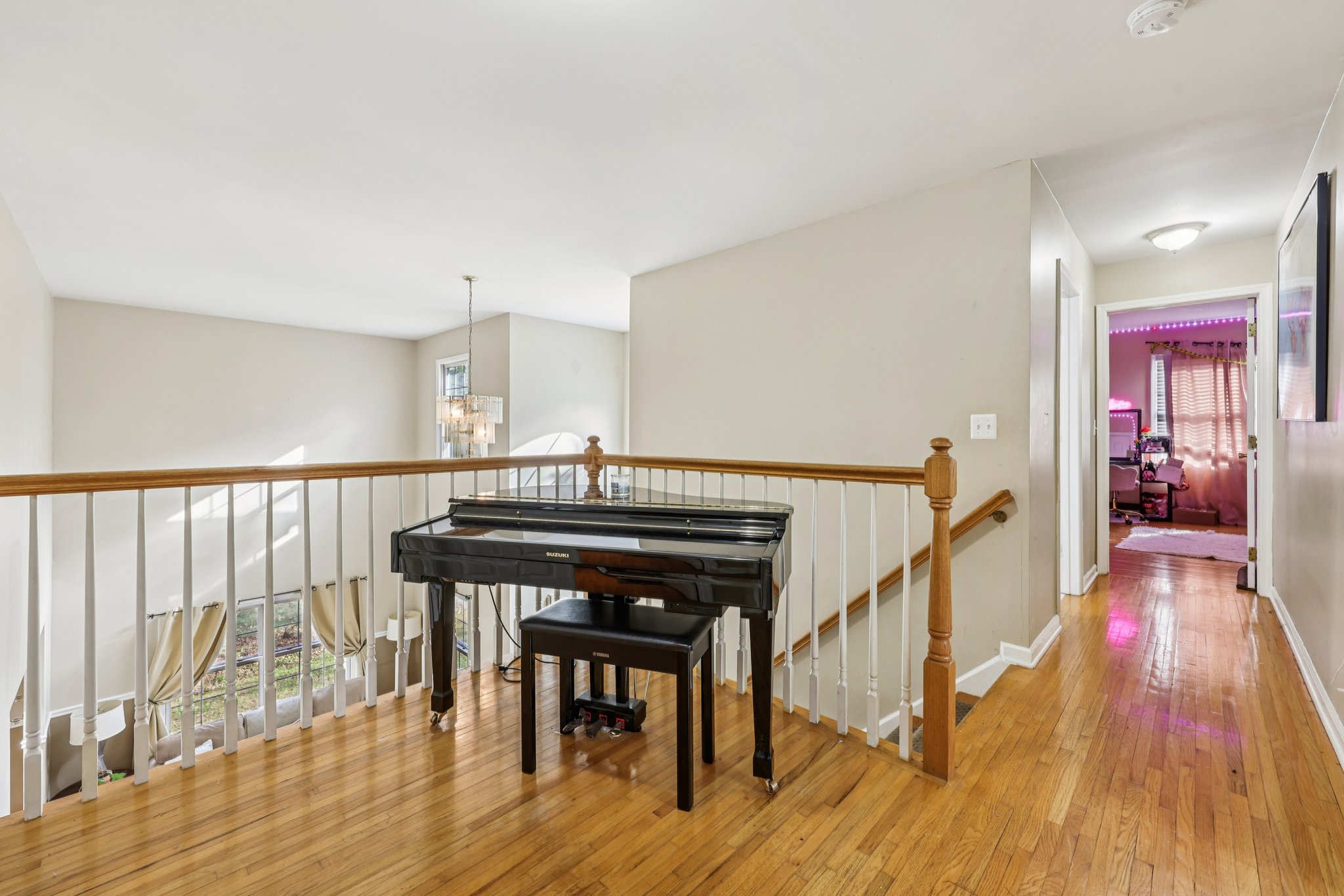 Upstairs loft overlooking main house
