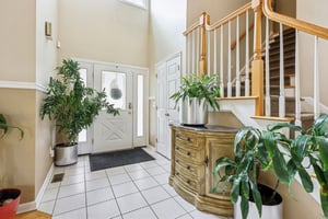 Tiled Front entryway