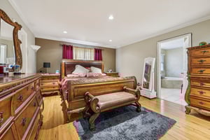 Another view of master bedroom