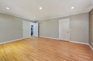 Master bedroom empty