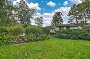 Lawn Between Houses