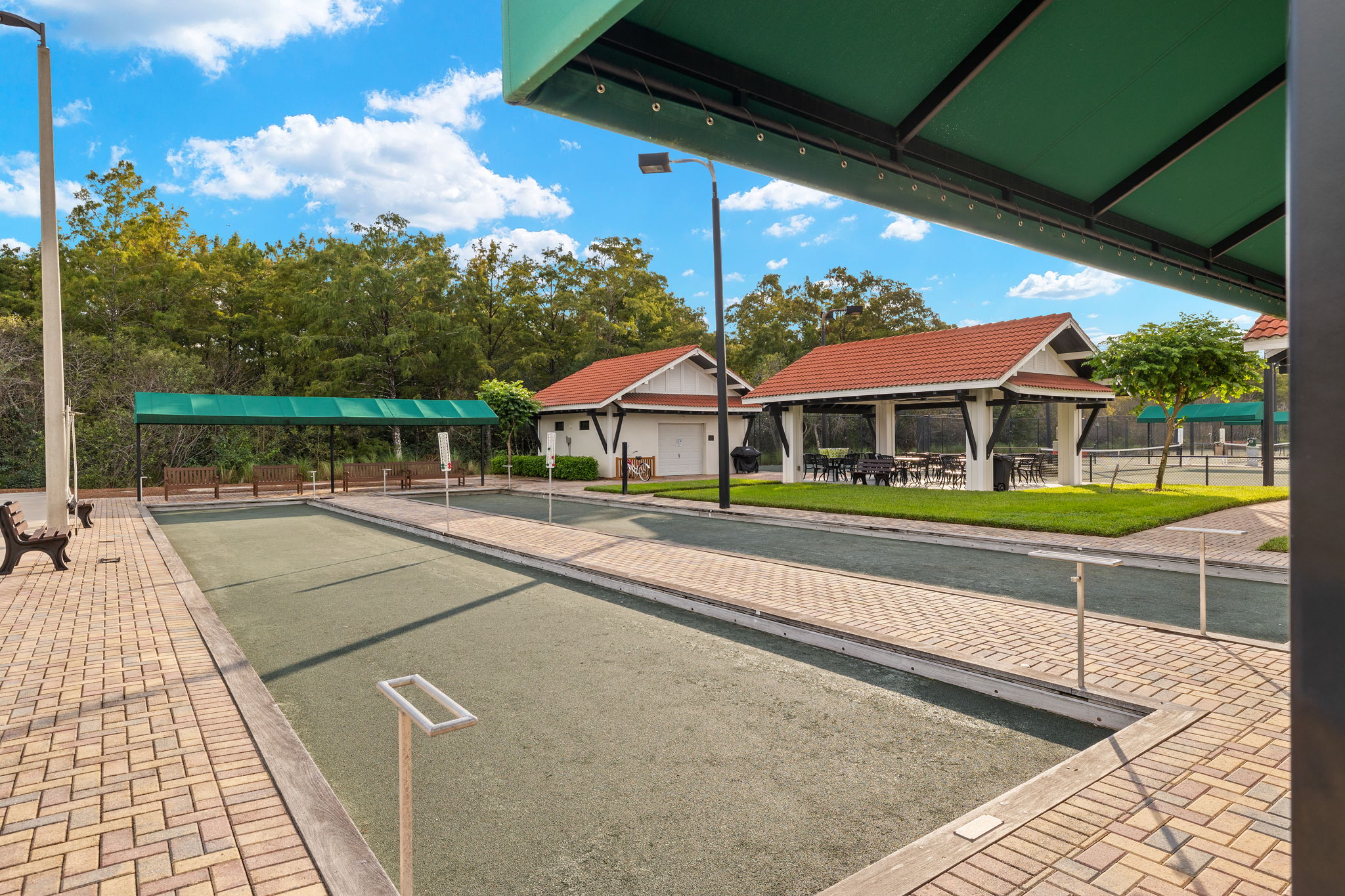 Shuffleboard Court