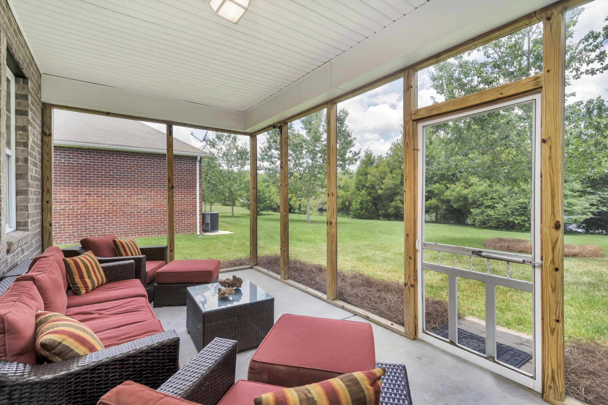 Screened Porch with Picturesque Views