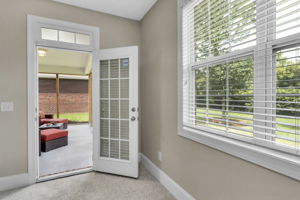 Direct Access to Screened Porch