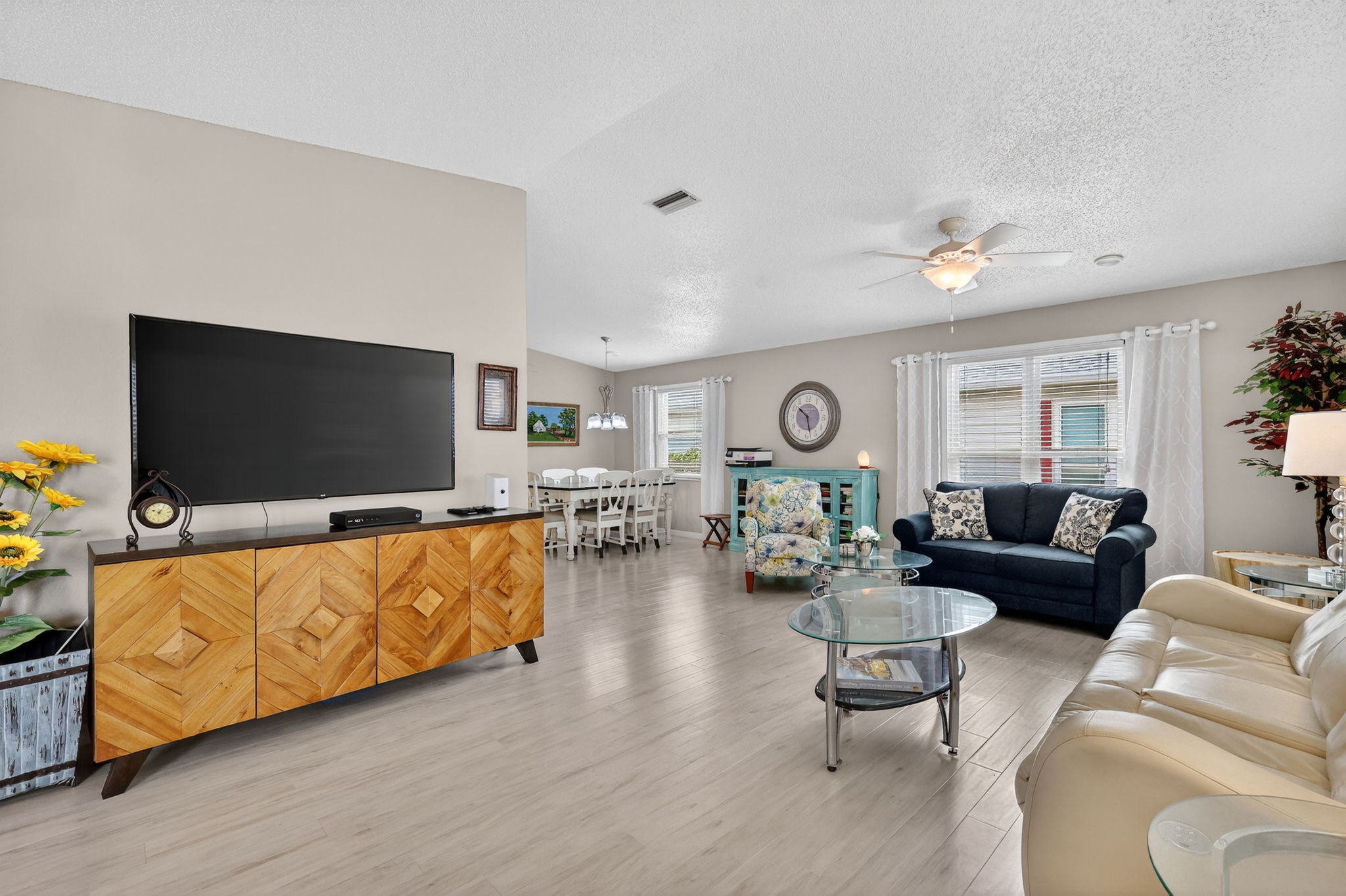 Living and Dining Rooms