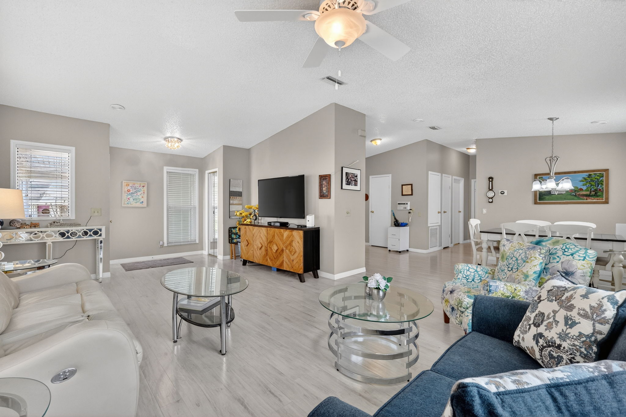 Living and Dining Rooms