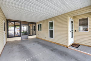 Carport and Front Entry