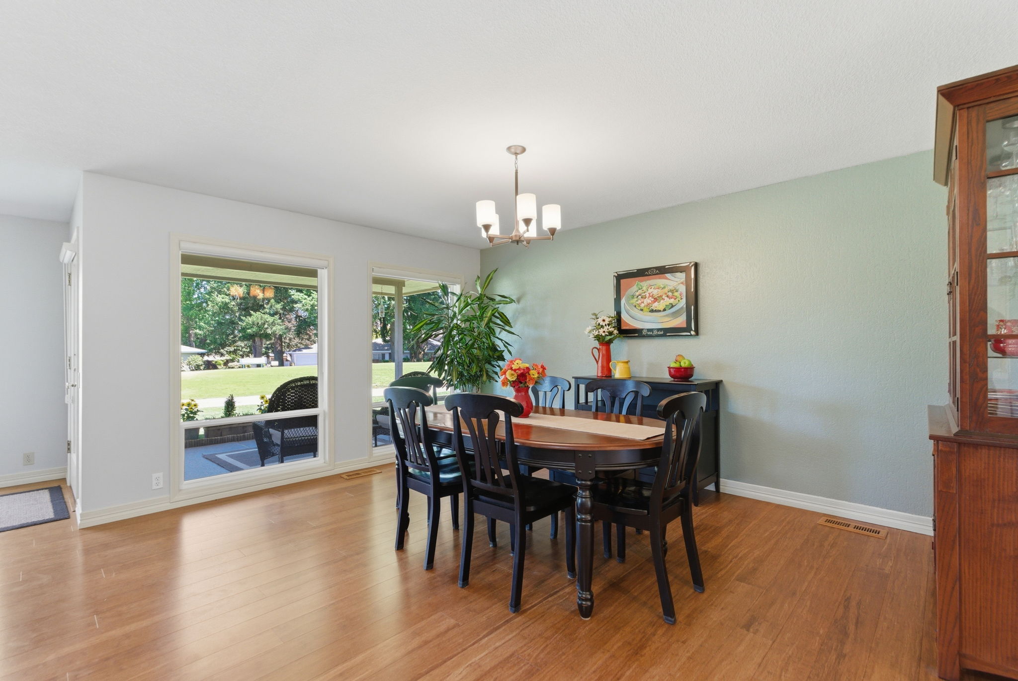 Dining Room / Covered Back Patio