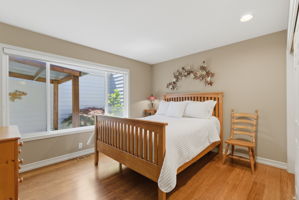 Bedroom #2 - over looks meditation garden