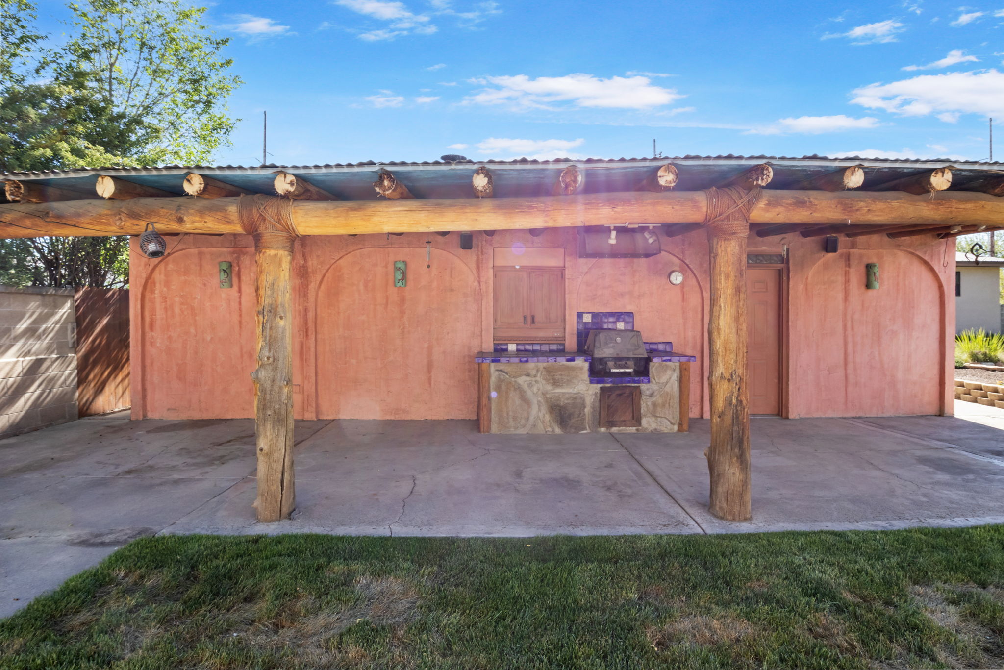 Back Yard-Covered Patio-View #1