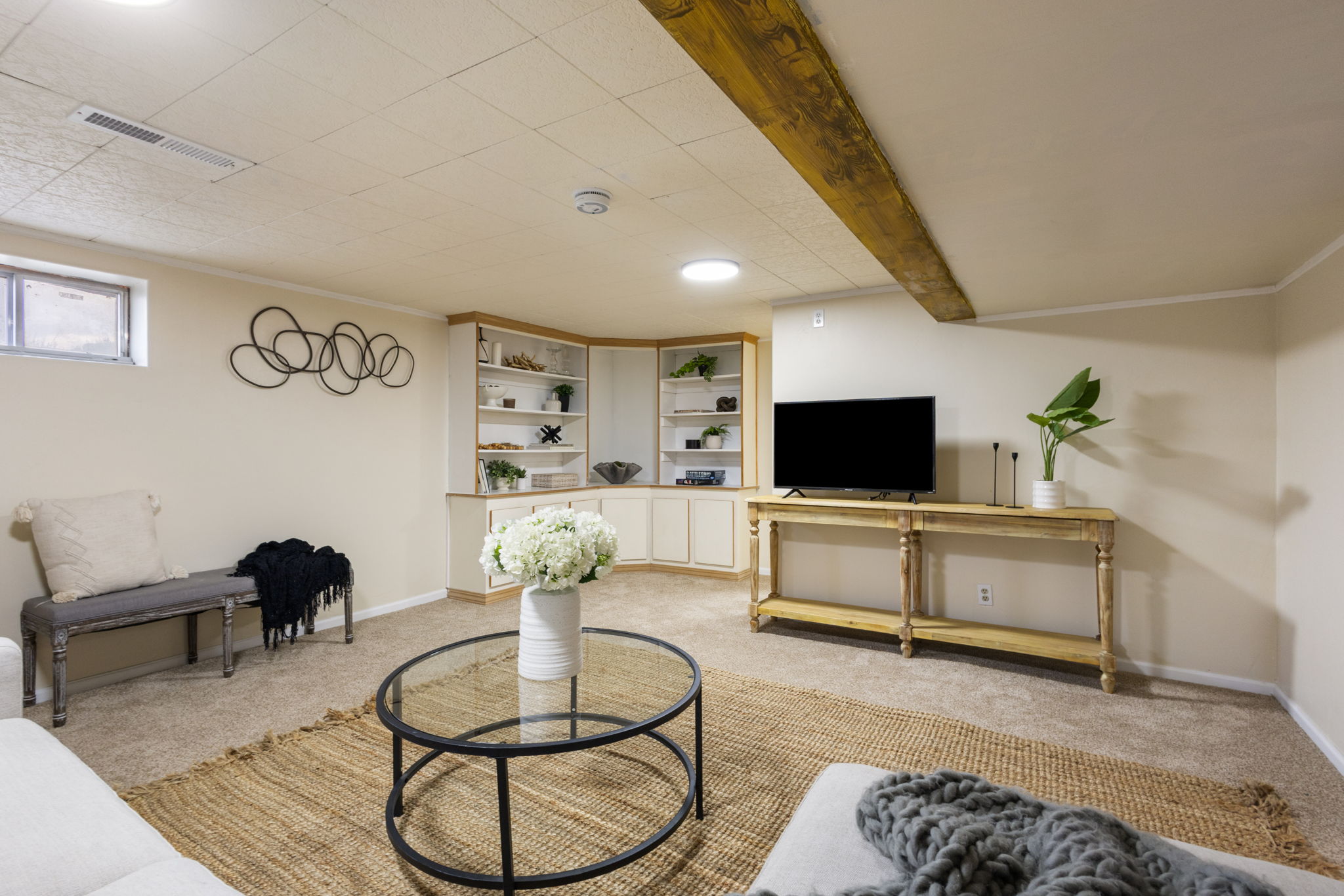 Basement Family Room-View #2