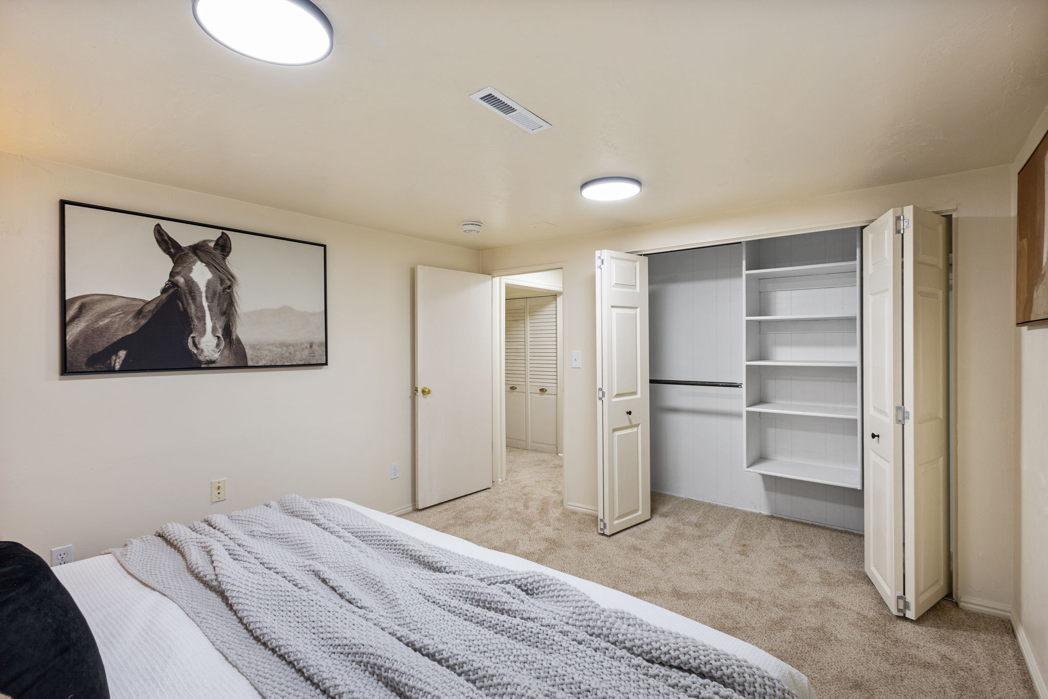 Basement Bedroom #1-View #2