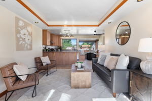 Upstairs Living Room-View from bay window
