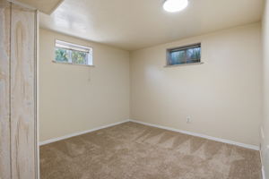 Basement Bedroom #2-View #1