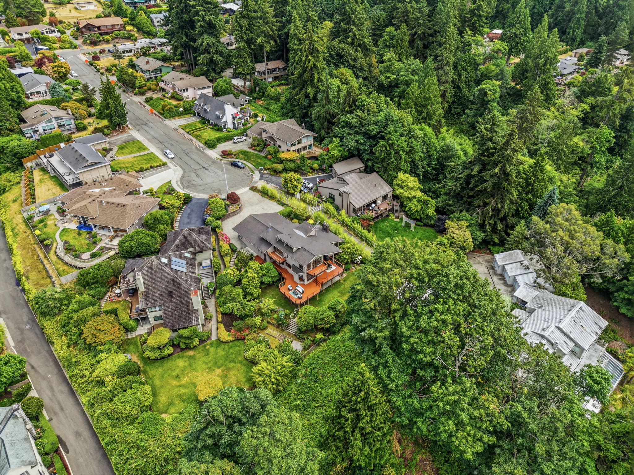 aerial culdesac