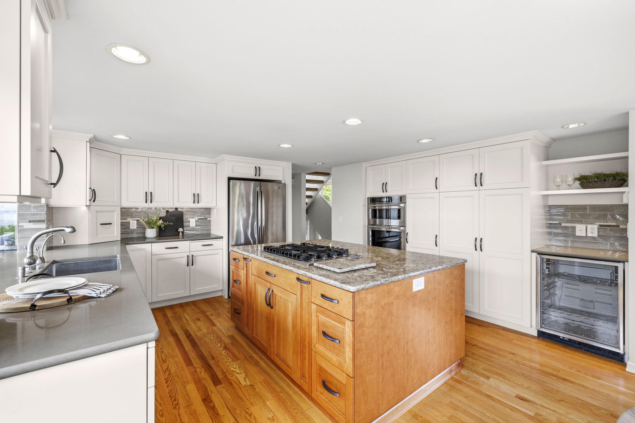 kitchen wine cooler pantry