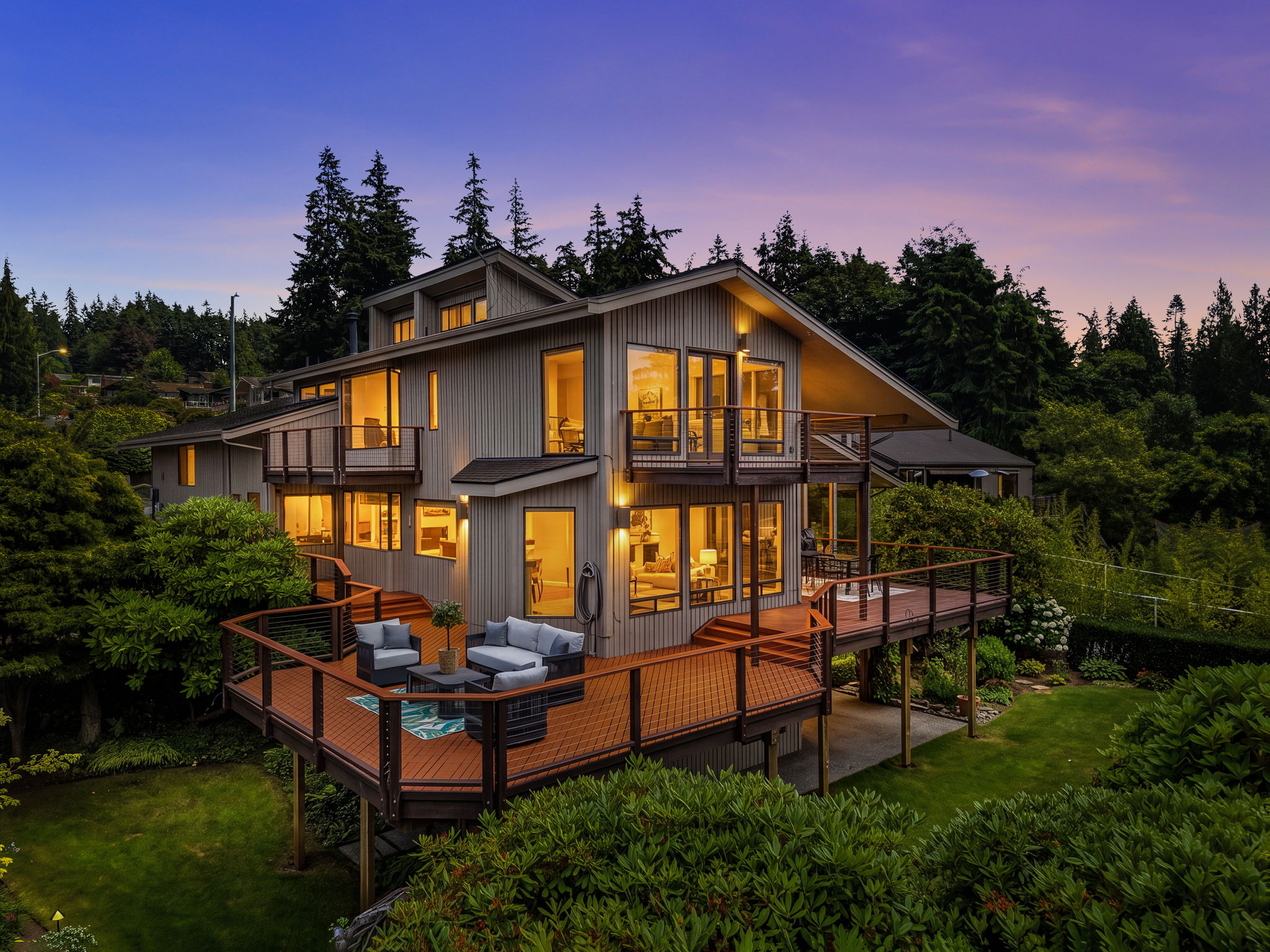 Back of House twilight