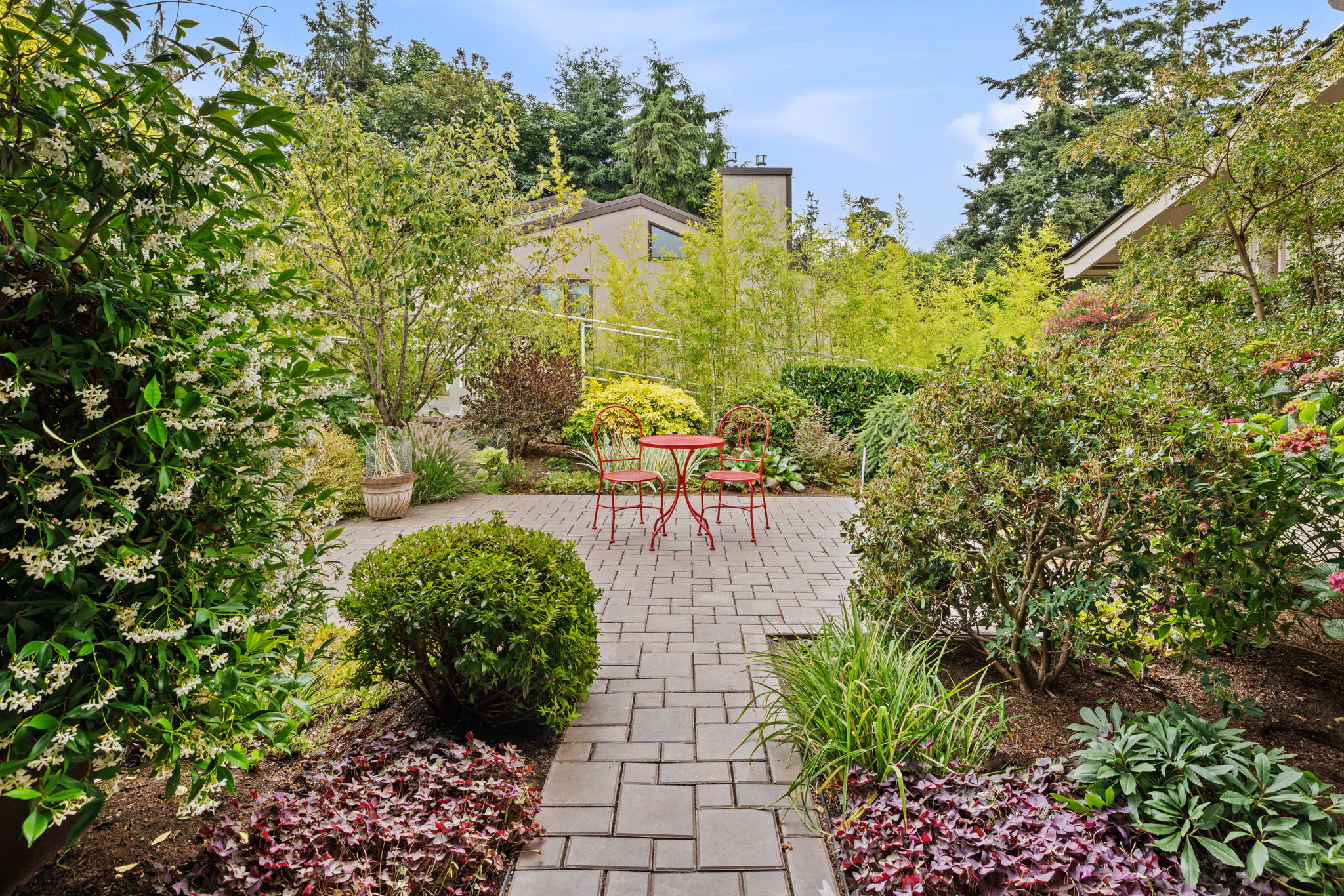 front patio area