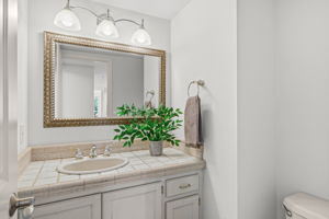 main floor half bath