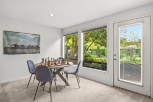 bonus room game table to back yard patio