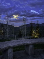 EXT VIEW CITY LIGHTS