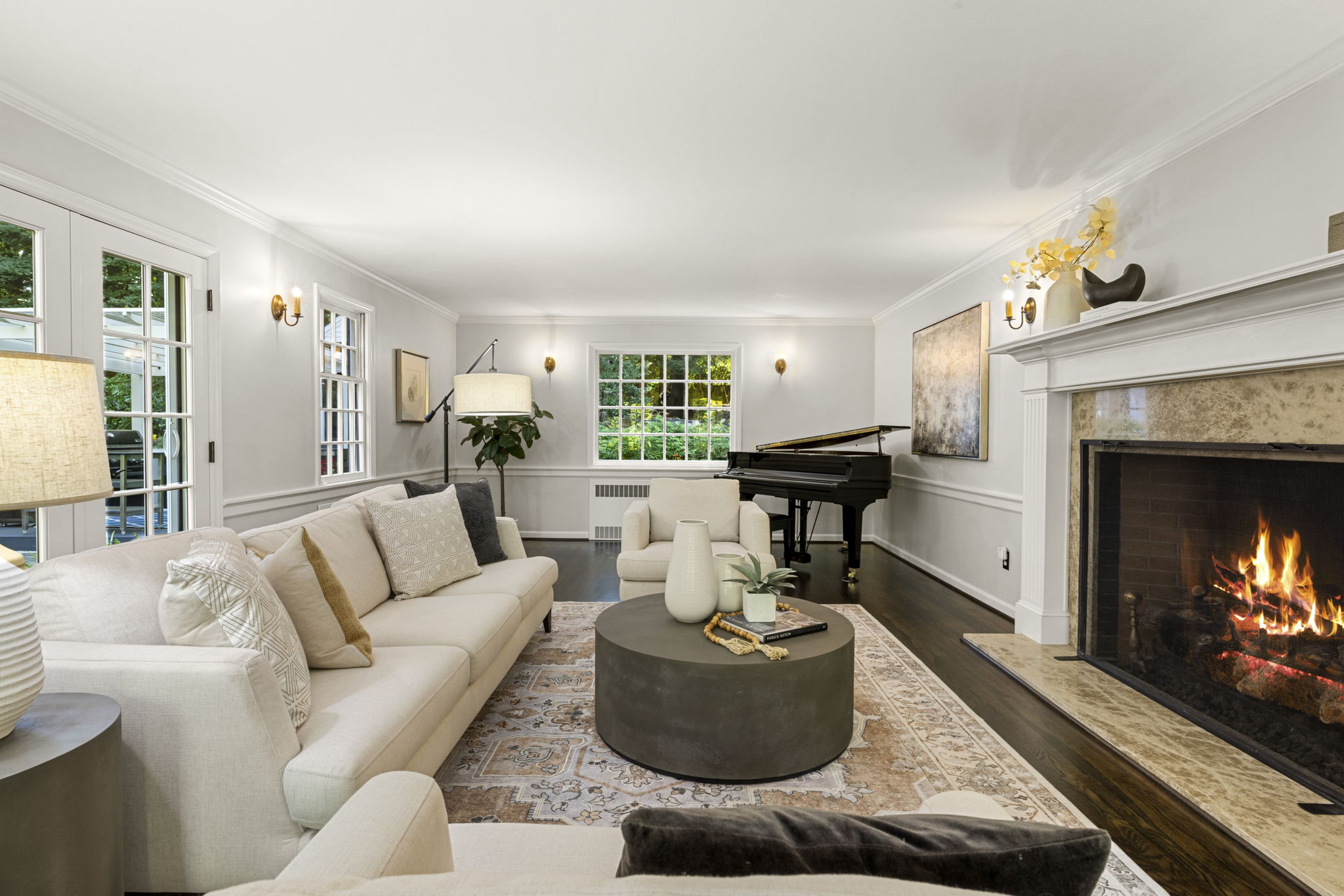 Living Room Fireplace