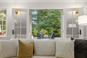 French Doors to Side Patio