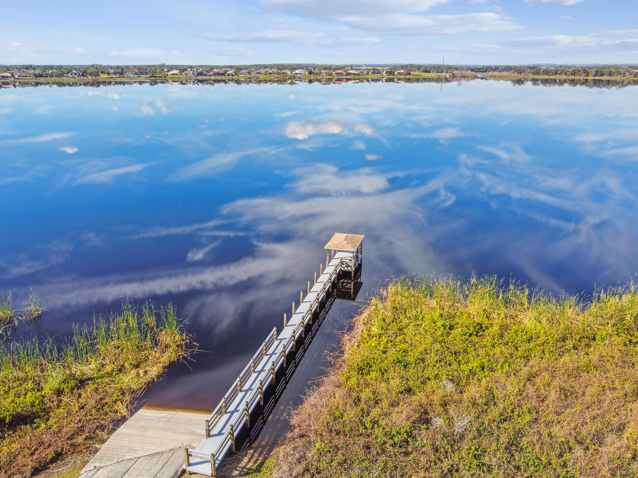 Private Boat Ramp & Fishing Pier on Black Lake