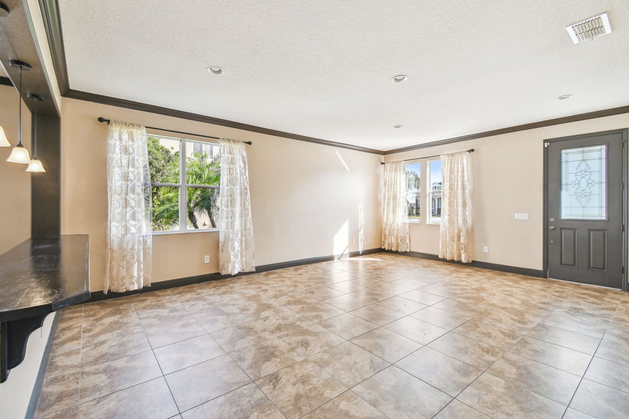 Open Living and Dining Room