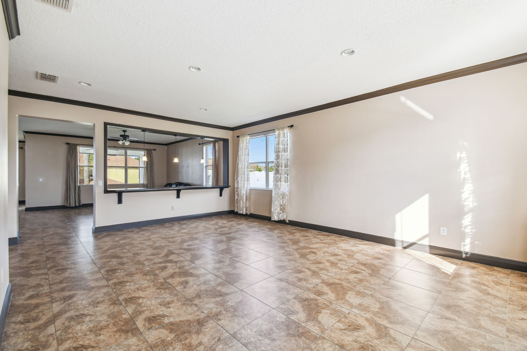 Foyer/Living/Dining Rooms