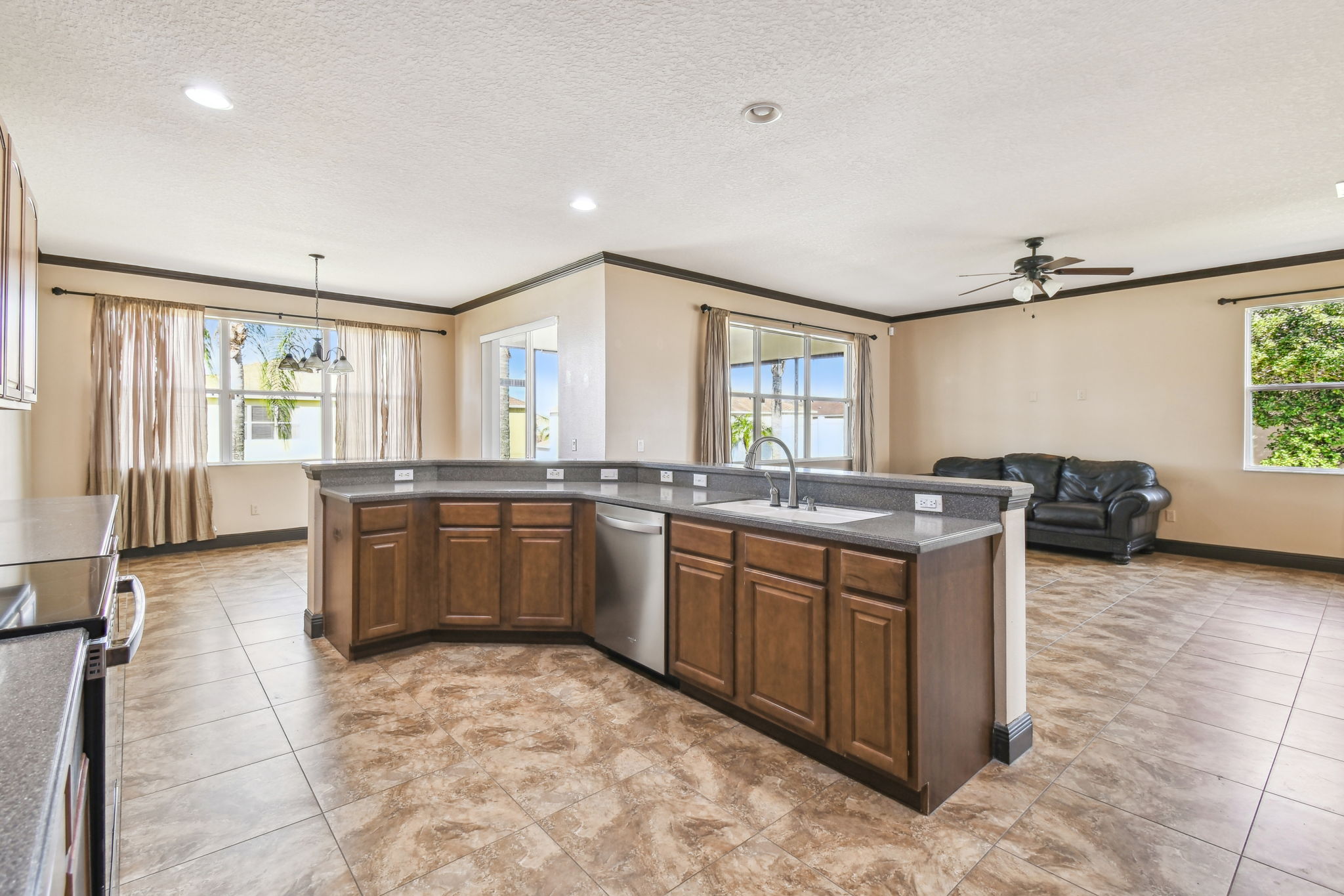 Kitchen/Family Room/Breakfast area