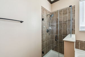 Tiled Separate Shower in Primary Bathroom