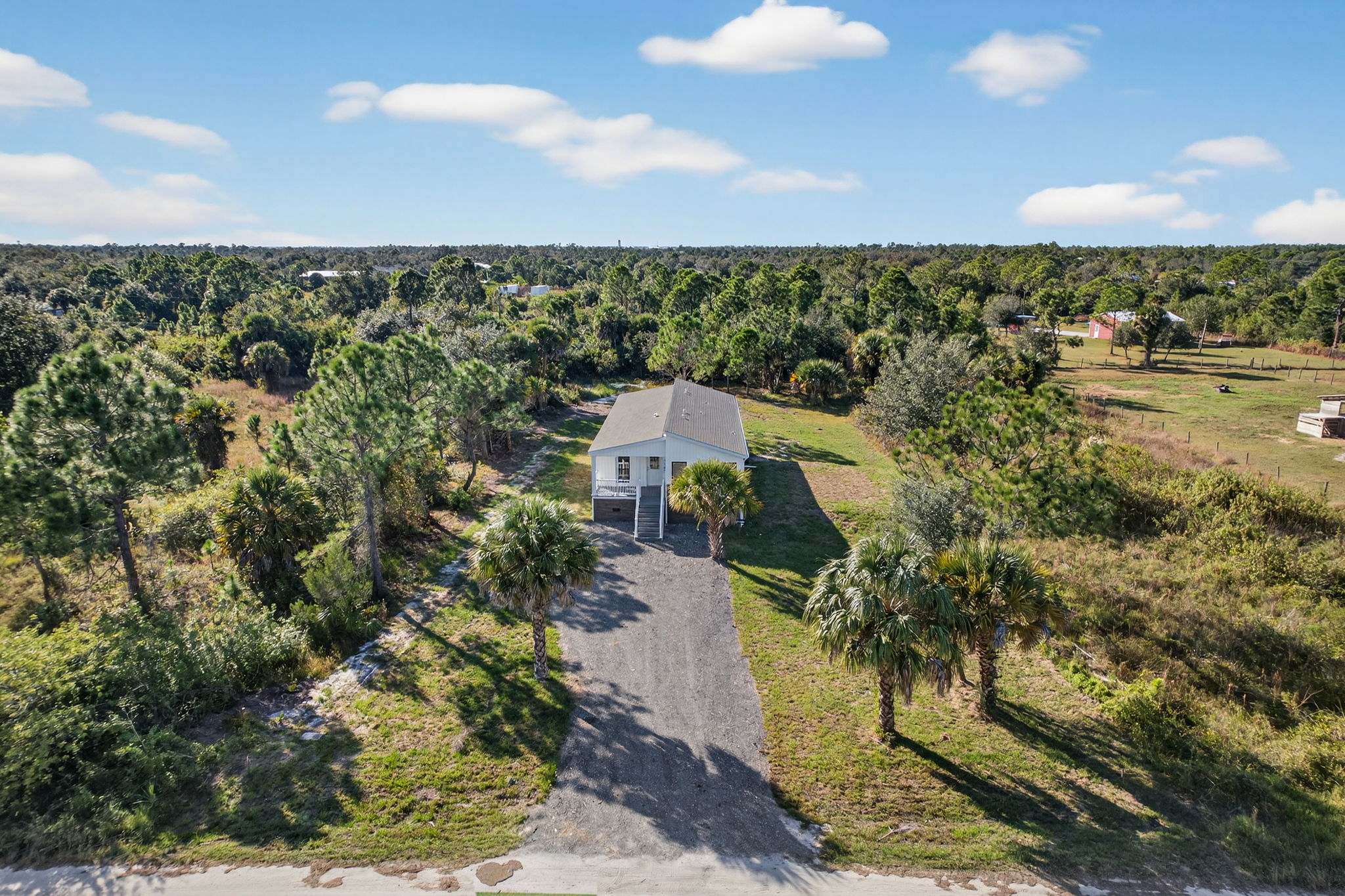 Aerial Front Exterior 1