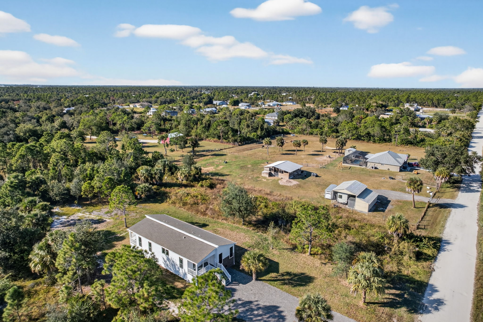 Aerial Front Exterior 2