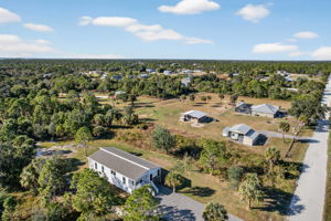 Aerial Front Exterior 2