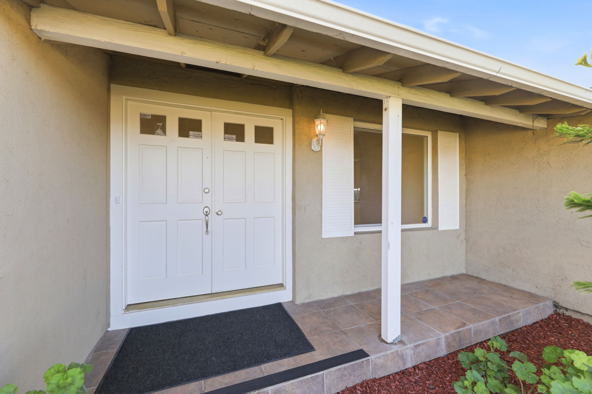 Desirable Double Door Entry!!